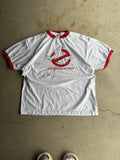 Other Vintage Early 2000s Ghostbusters Logo Boxy White Ringer Tee