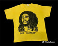 Vintage 90s Bob Marley Big Face On Screen Star Tag Rare Colour T-Shirts, Hoodie, Sweatshirt | FlexRushtees.com