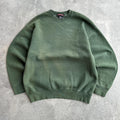 Vintage 90s Sun Faded Blank Pullover Crewneck Sweatshirt T-Shirts, Hoodie | FlexRushtees.com