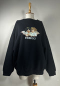 Fiorucci Black Angel Sweatshirt T-Shirts, Hoodie | FlexRushtees.com