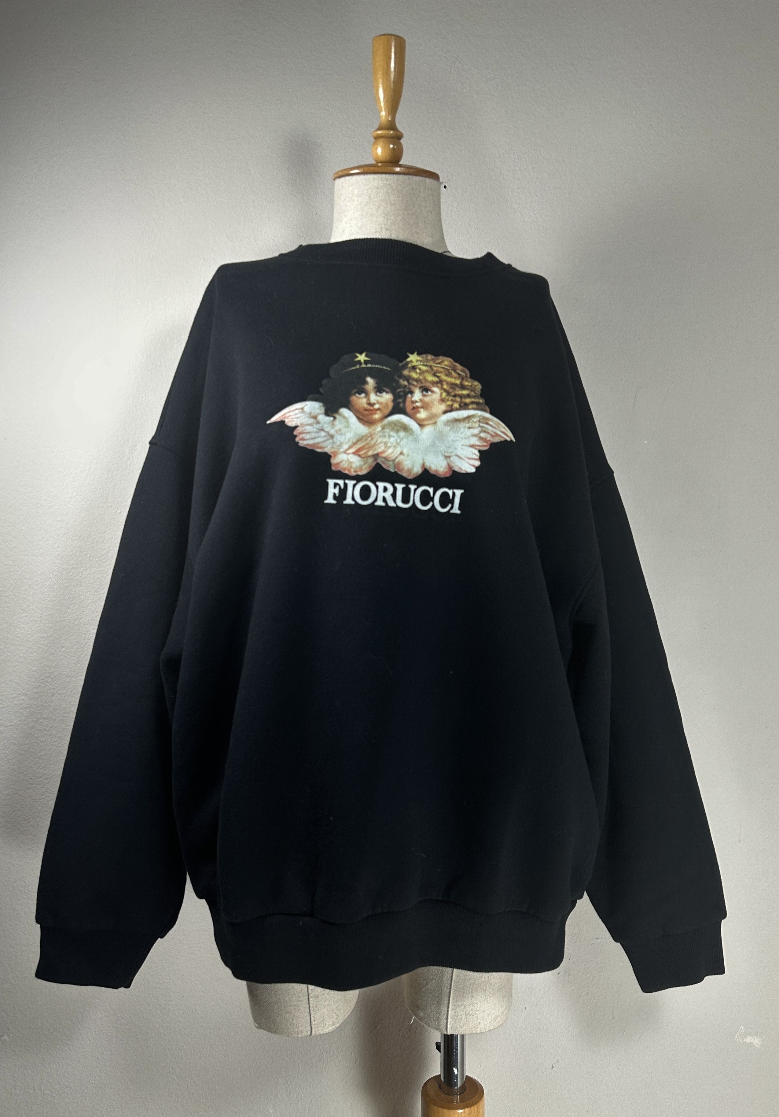 Fiorucci Black Angel Sweatshirt T-Shirts, Hoodie | FlexRushtees.com
