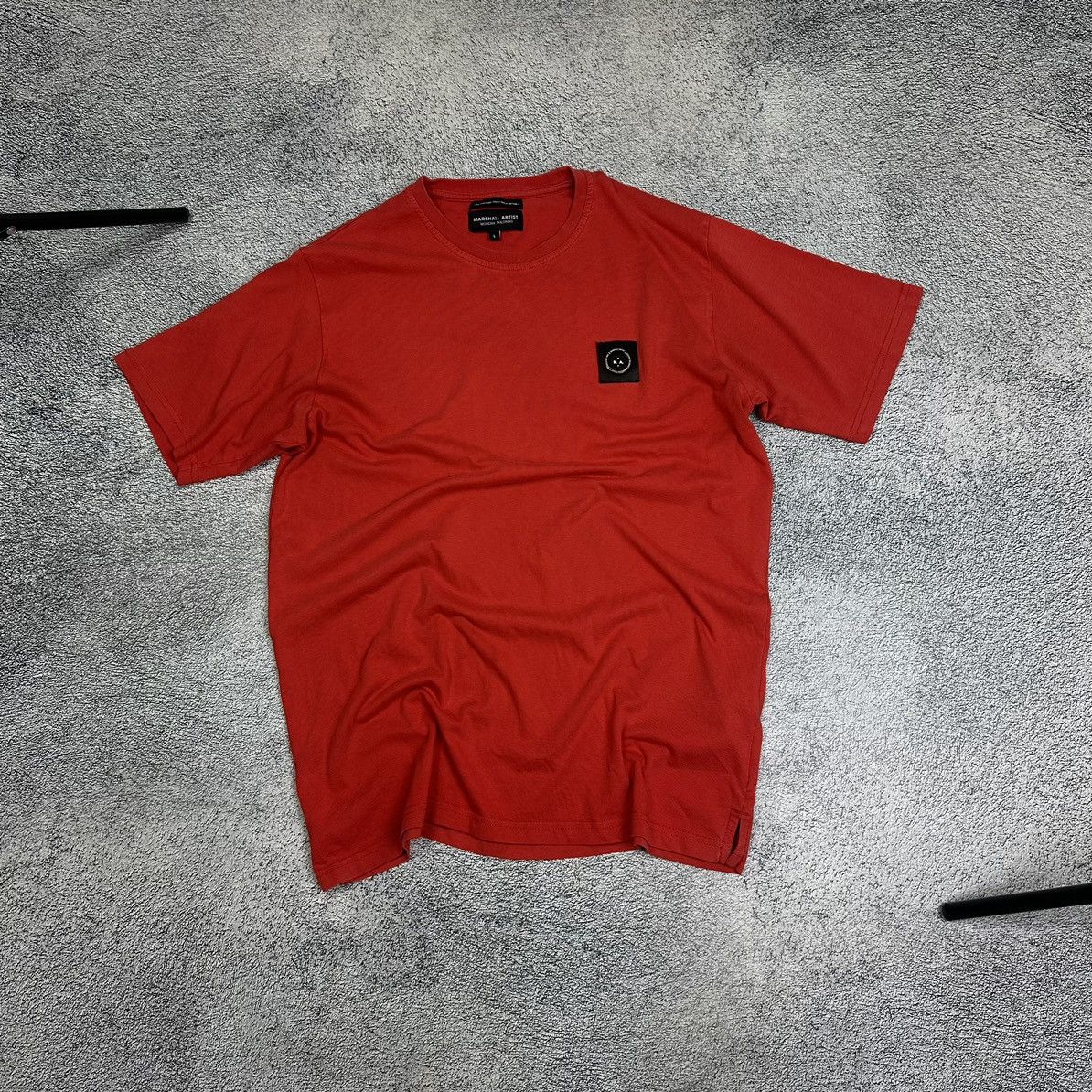 Marshall Artist Marschall Artist Basic Red Tee T Shirt Retro