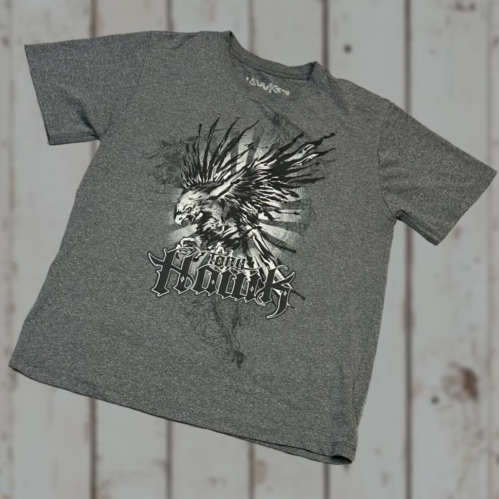 Vintage Tony Hawk T Shirt Youth Large Gray Eagle Spell Out Y2k Skate Shirt Boys Shirt Hoodie, Sweatshirt | FlexRushtees.com