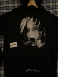 White Off White Screaming Girl Hoodie
