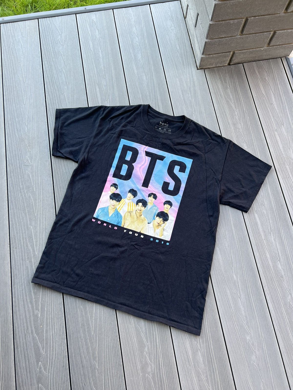 Band Tees Bts Korean Band Boy World Tour 2019 K Pop T Shirt Big Hit Hoodie, Sweatshirt | FlexRushtees.com
