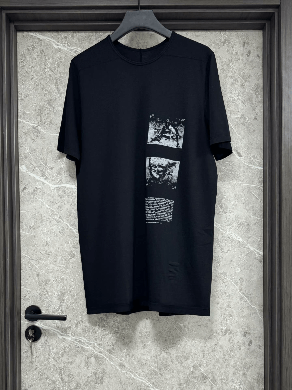 Rick Owens Sz L Rick Owens Drkshdw Photograph Tee Mojos918927