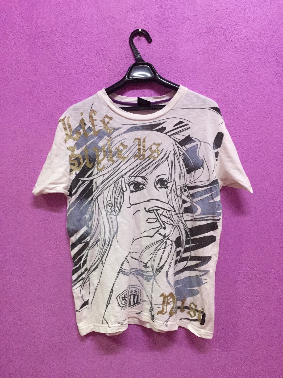 Japanese Brand Space Opera Tee Size L