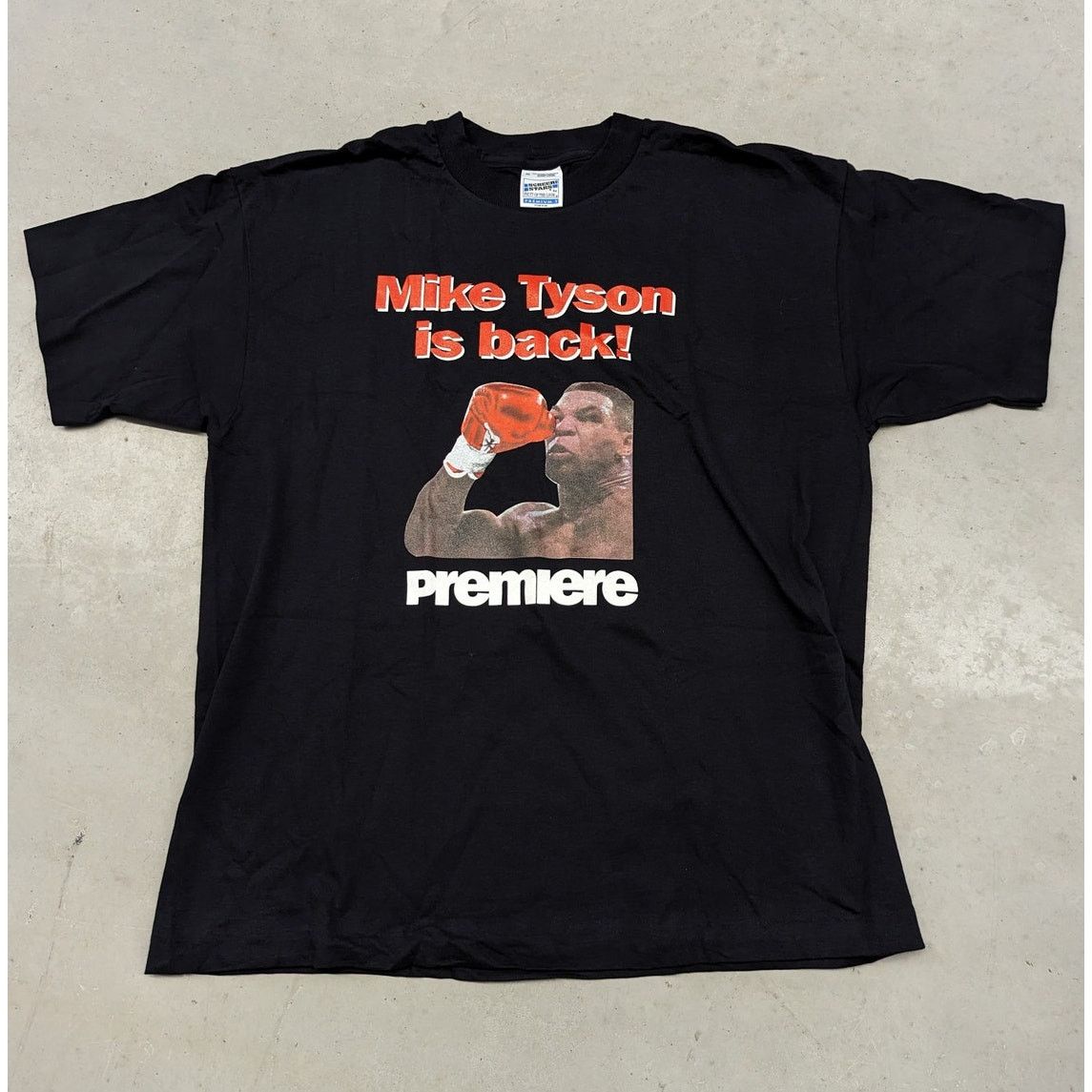 Vintage 2008 Mike Tyson Vs Mcneeley Euro Sample Print T Shirt Hoodie, Sweatshirt | FlexRushtees.com