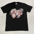 Street Fighter Chun Li White Bikini Fotl Black Tshirt Size Large