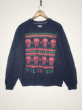 Gildan Navy Blue Fall Out Boy Sweatshirt Christmas Edition T-Shirts, Hoodie | FlexRushtees.com