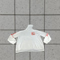 Vintage Street Fighter Hoodie Mens Xl White Graphic Pullover 80s 90s Retro Capcom Ryu Video Game