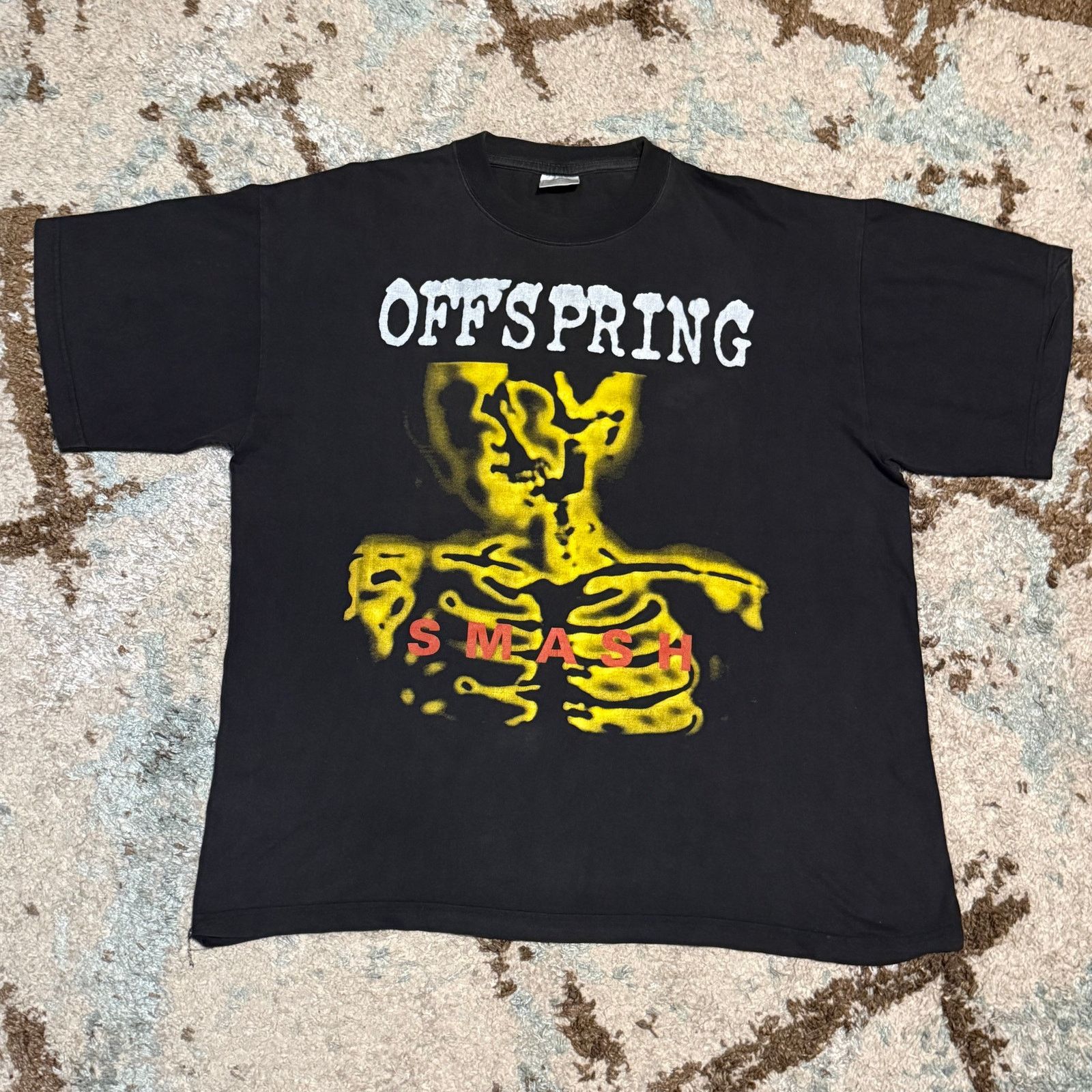 Vintage Offspring Smash Shirt Xl 90s Euro Boot Punk Rock Hoodie, Sweatshirt | FlexRushtees.com