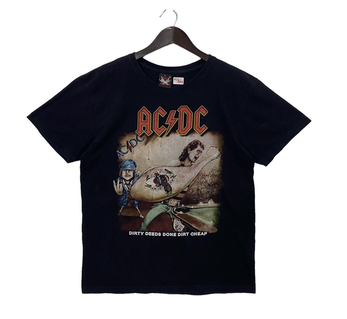 Ac Dc Acdc Hard Rock Band Dirty Deeds Done Dirt Cheap Tee Shirt Hoodie, Sweatshirt | FlexRushtees.com