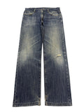 Kapital Vintage Y2k Japanese Brand Blue Faded Wash Whiskers Wide Leg T-Shirts, Hoodie, Sweatshirt | AU16VibeMintTees.com