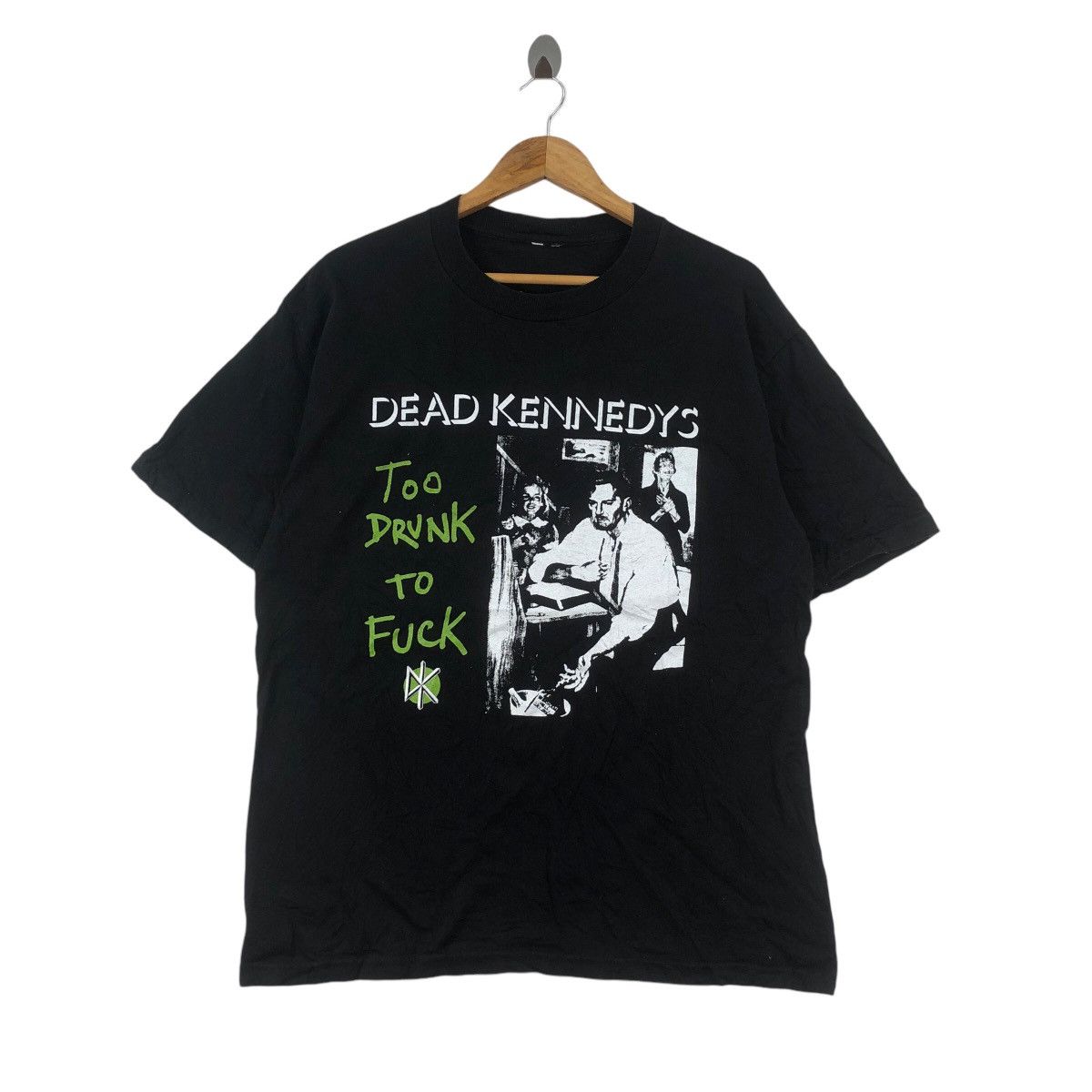 Vintage Dead Kennedys Punk Too Drunk To Fu Tee Shirt Top Hoodie, Sweatshirt | FlexRushtees.com