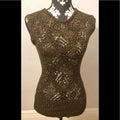 Designer Charlotte Russe Brown Gold Sleeveless Sweater S T-Shirts, Hoodie, Sweatshirt | AU16VibeMintTees.com