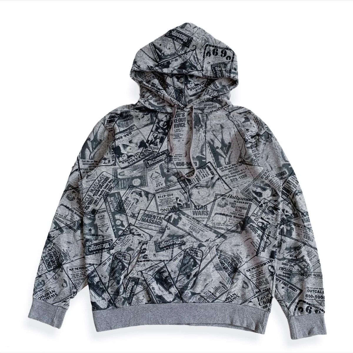Vintage Cluct Over The Edge Full Printed Hoodie T-Shirts, Sweatshirt | FlexRushtees.com