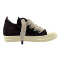 Owens Rick Owens Jumbo Lace Low Sneaks Mahogany Lightly Worn