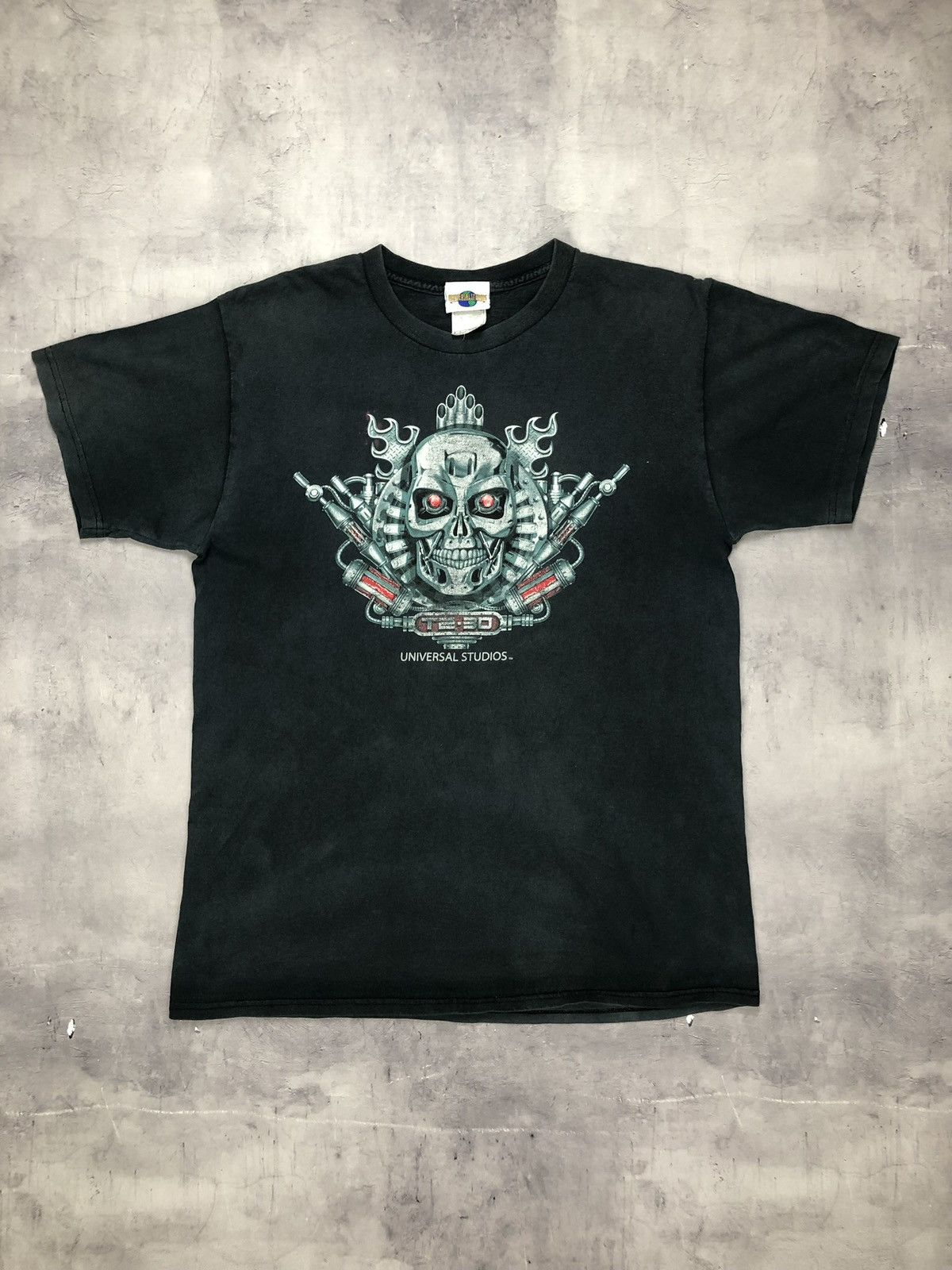 Vintage Universal Studios Hollywood T2 3d Terminator 2 Shirt
