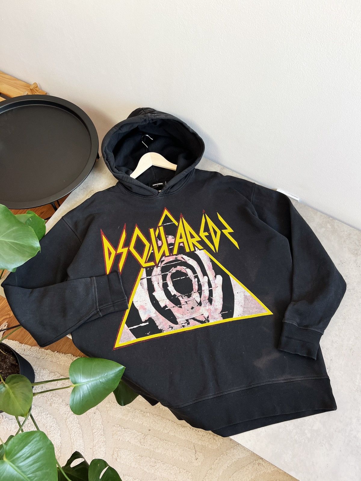 Designer Distressed Dsquared2 Graphic Printed Hoodie Oversized T-Shirts, Sweatshirt | FlexRushtees.com