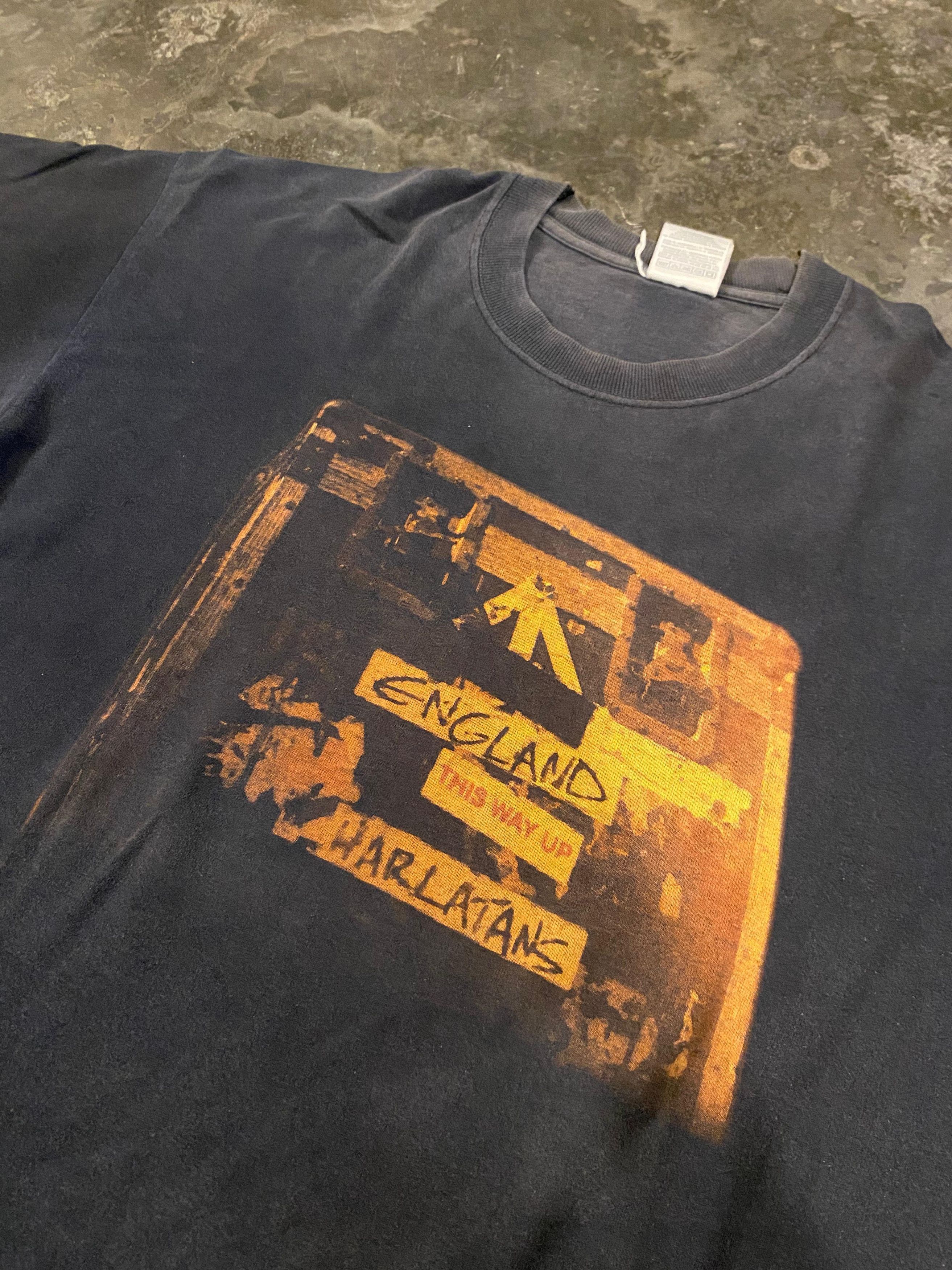 Band Tees Vintage Y2k The Charlatans Uk Tour 2001 Band Tees Hoodie, Sweatshirt | FlexRushtees.com