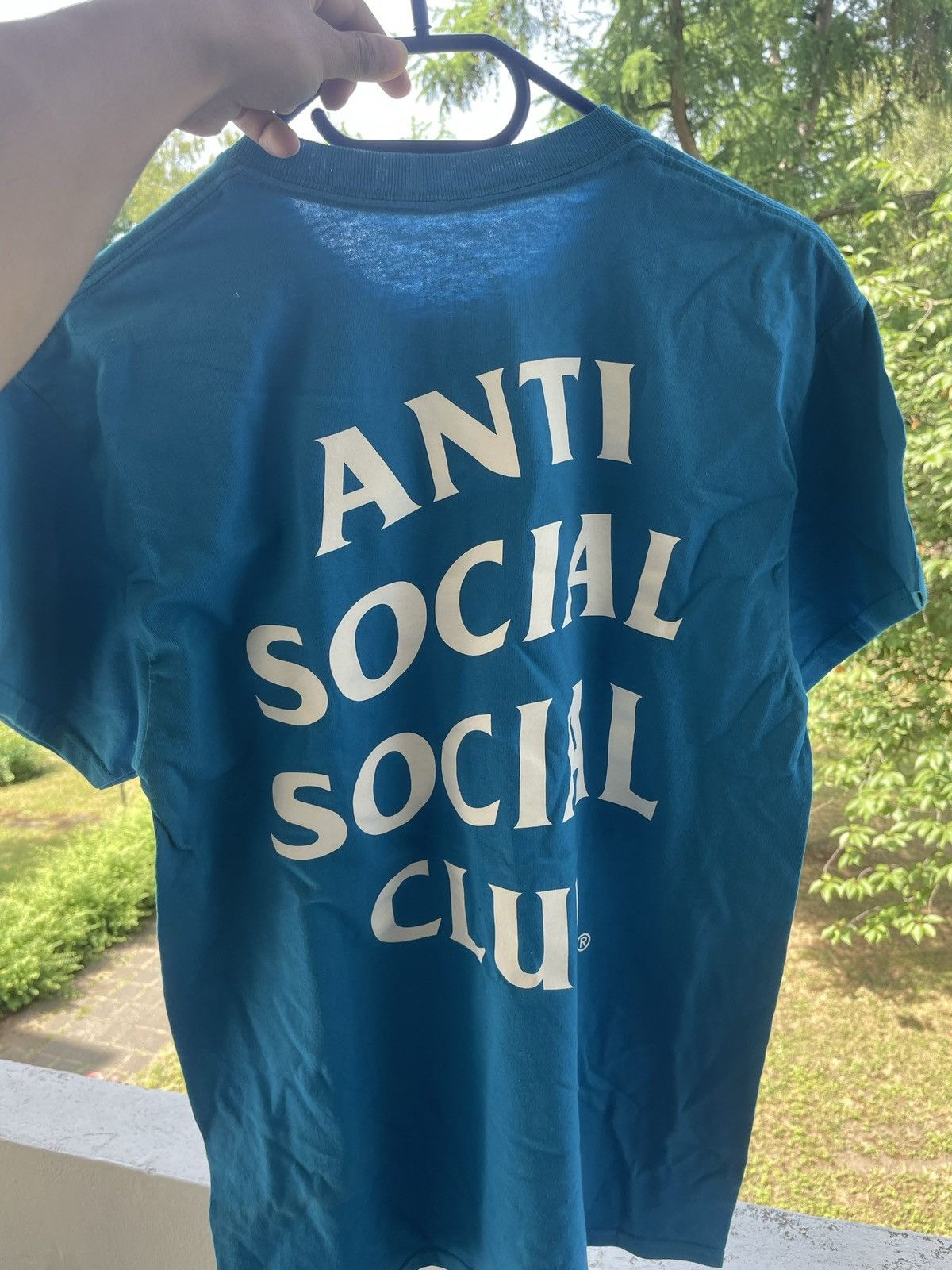 Anti Social Social Club Assc Ocean Flags Tee Medium