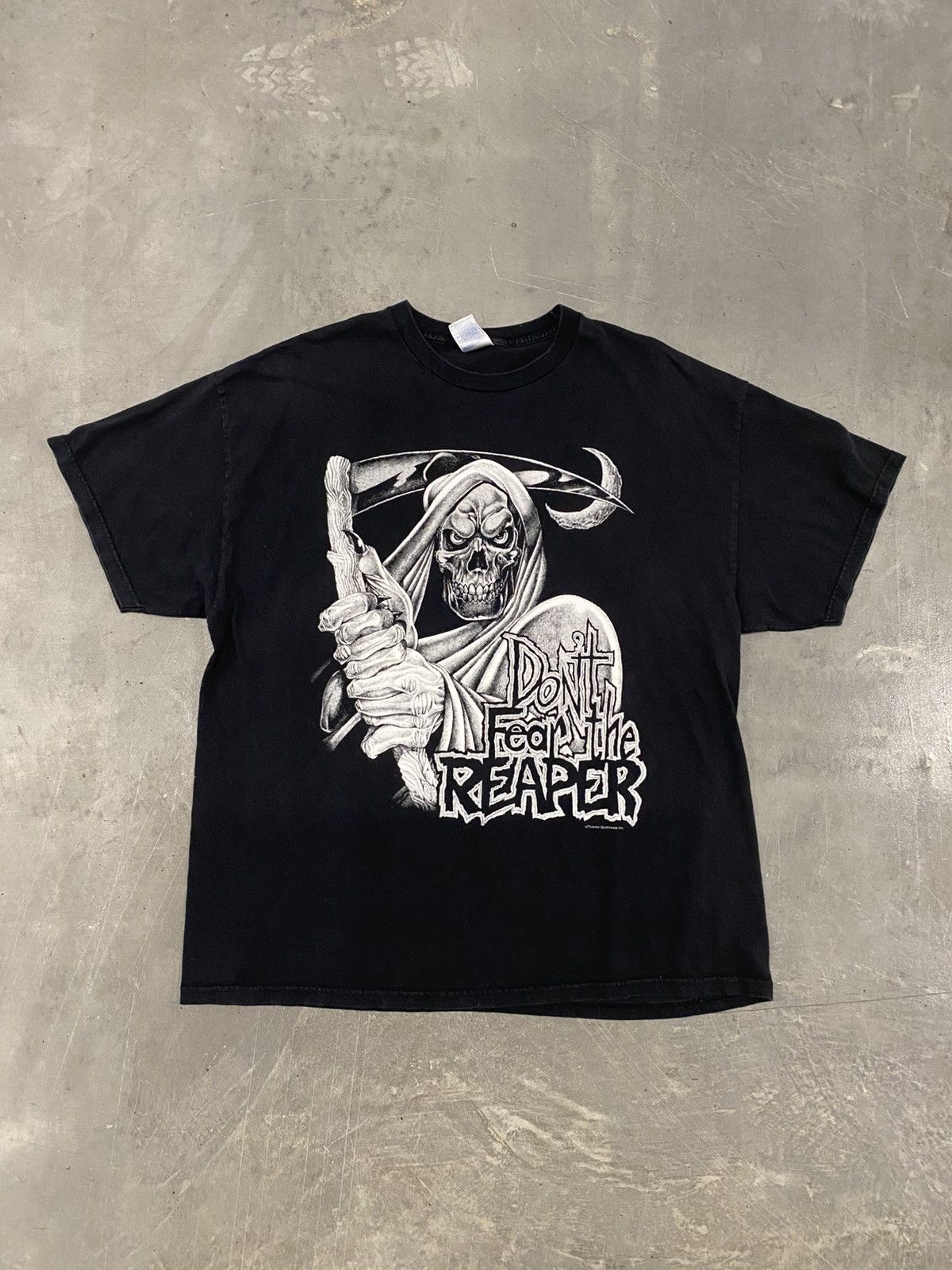 Vintage 90s Reaper Gothic Shirt Grunge Erd Emo Death Hoodie, Sweatshirt | FlexRushtees.com