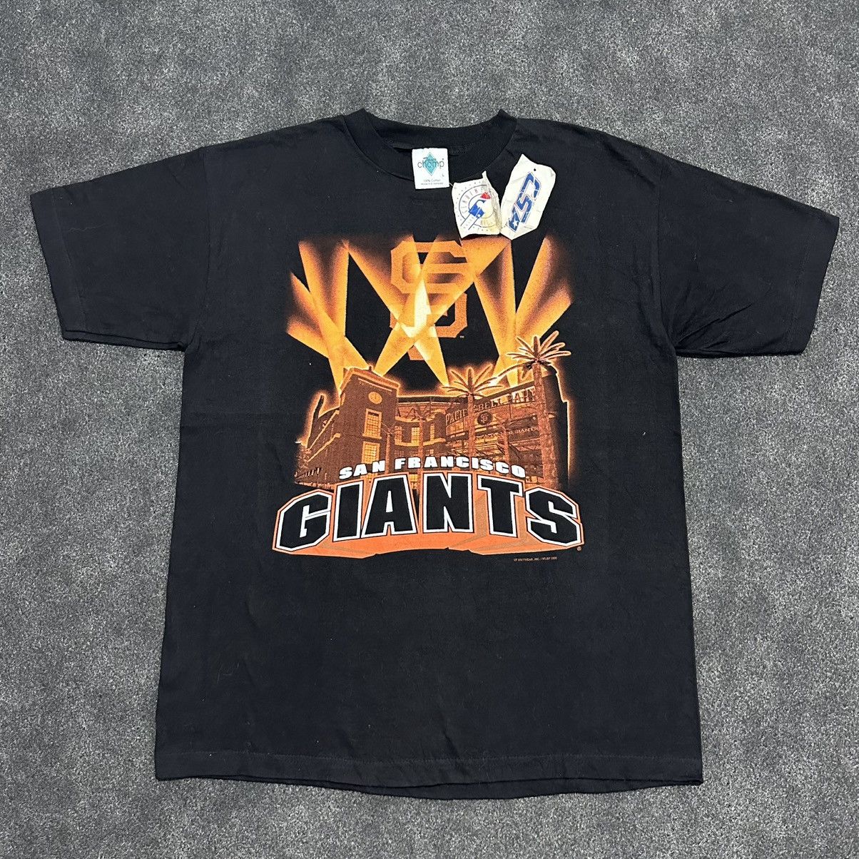 Vintage Deadstock 2000 San Francisco Giants T Shirt Nwt Hoodie, Sweatshirt | FlexRushtees.com