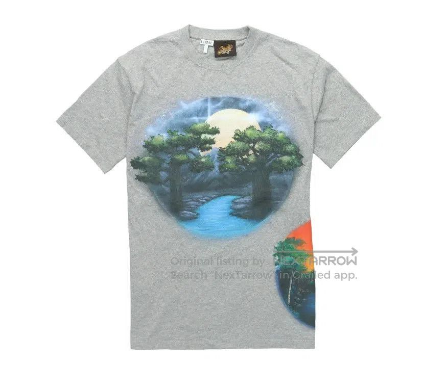 Loewe Fw21 Graphic Print Short Sleeve T Shirt Hoodie, Sweatshirt | FlexRushtees.com