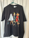 Post Co Tee Halloween Skeleton Pinup Trick Treat Pumpkin Ghost 2xl Hoodie, Sweatshirt | FlexRushtees.com