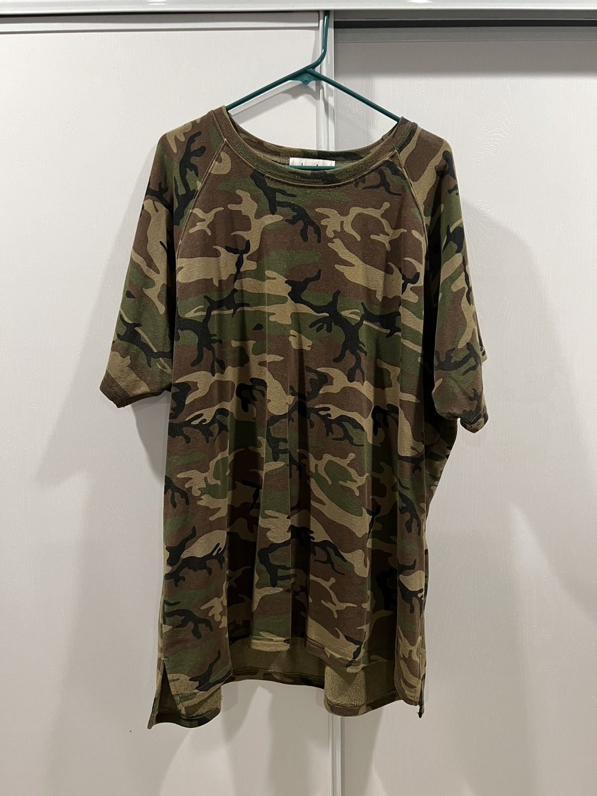 Anchors Lifted Anchors Camo French Terry Tee Hoodie, Sweatshirt | FlexRushtees.com
