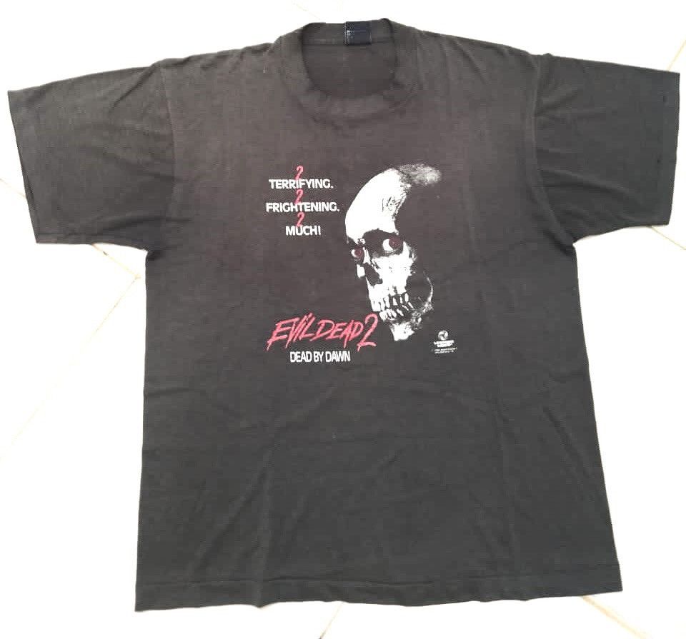 Rare Truely Vintage Evil Dead 2 1987 Distressed Paper Thin