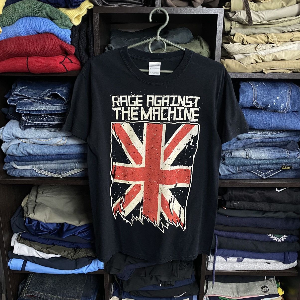 Band Tees Vintage Rage Against The Machine 2010 Big Logo Band Tee Hoodie, Sweatshirt | FlexRushtees.com