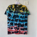 Vintage Fruit Of The Loom T Shirt Tie Dye Design