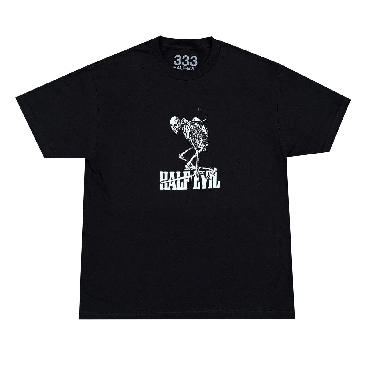 Evil Half Evil Death Defender 333 Tee