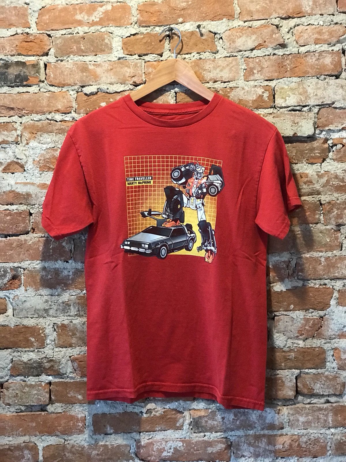 Vintage Back To The Future Transformers Tee