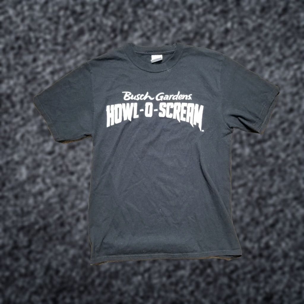 Vintage Port And Company T Shirt Mens S Black Howl O Scream Staff Halloween Tampa Fl Hoodie, Sweatshirt | FlexRushtees.com