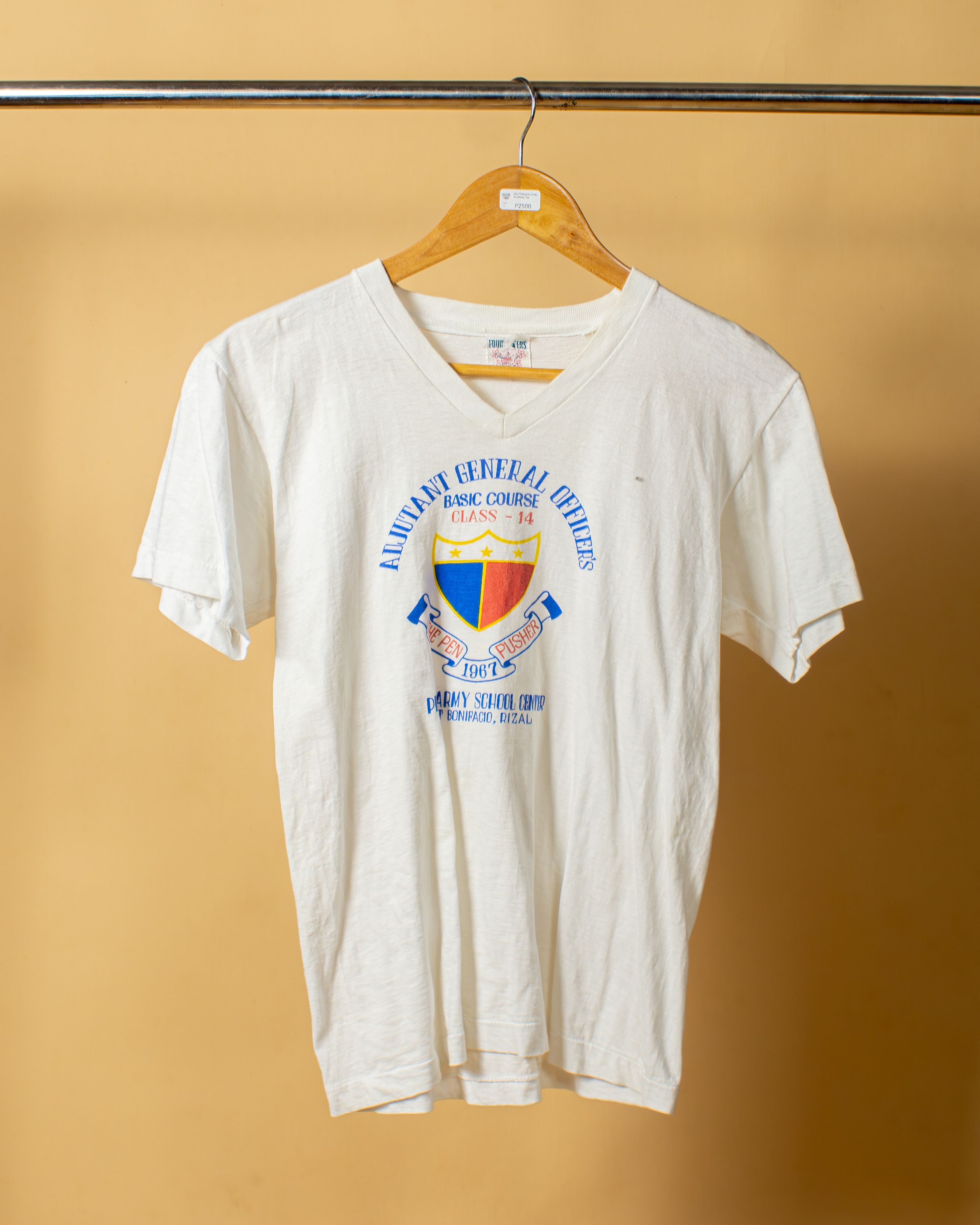 Vintage 1967 Philippine Army School Center Training Tee Hoodie, Sweatshirt | FlexRushtees.com