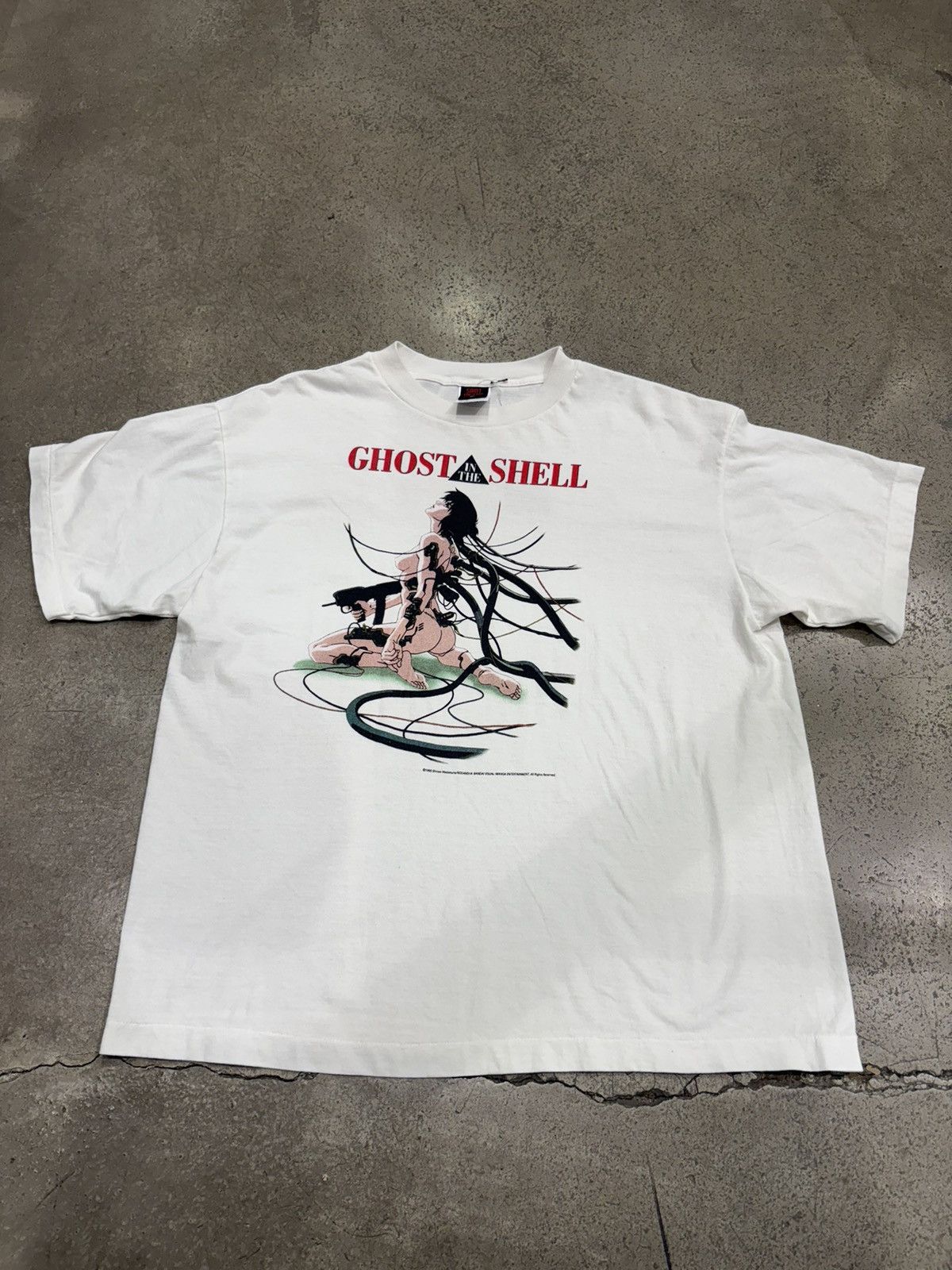 Michael Saint Mxxxxxx Ghost In The Shell Tee White