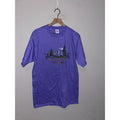 Jerzees Vintage Montana Mountain Shirt Tee Purple Jerzees Vtg 90s L