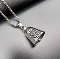 Other Biker Gremlin Bell Necklace