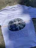 Other Vintage 90s White Girlfriend Quote Graphic Print Tee Medium Hoodie, Sweatshirt | FlexRushtees.com