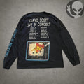 Travis Scott Cactus Jack Long Sleeve Tee Medium Black Travis Scott Tour