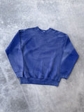 Vintage 80 S Sun Faded Blue Raglan Sweatshirt T-Shirts, Hoodie | FlexRushtees.com