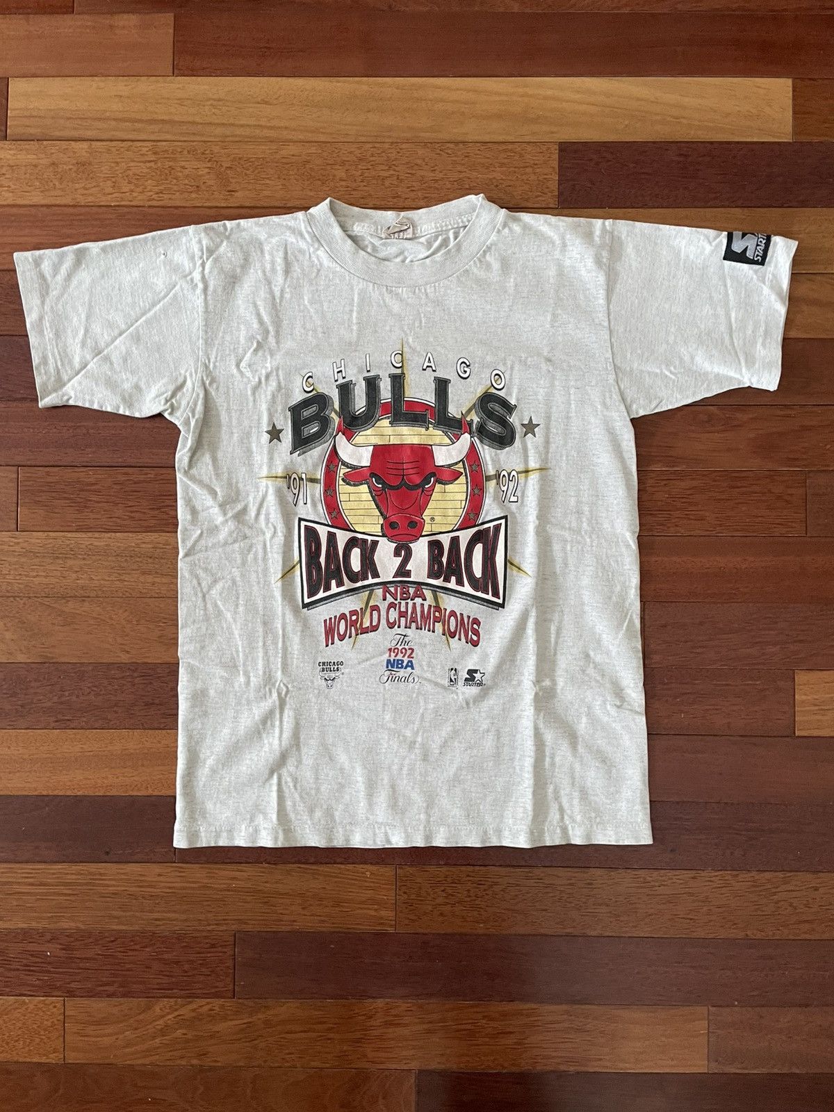 Starter X Vintage Vintage 1992 Starter Chicago Bulls B2b Championship Tee