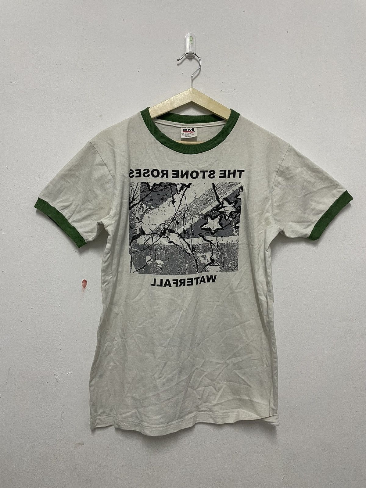 Japanese Brand X Vintage Vintage 90s The Stone Roses Band Waterfall Album Numbernine T-Shirts, Hoodie, Sweatshirt