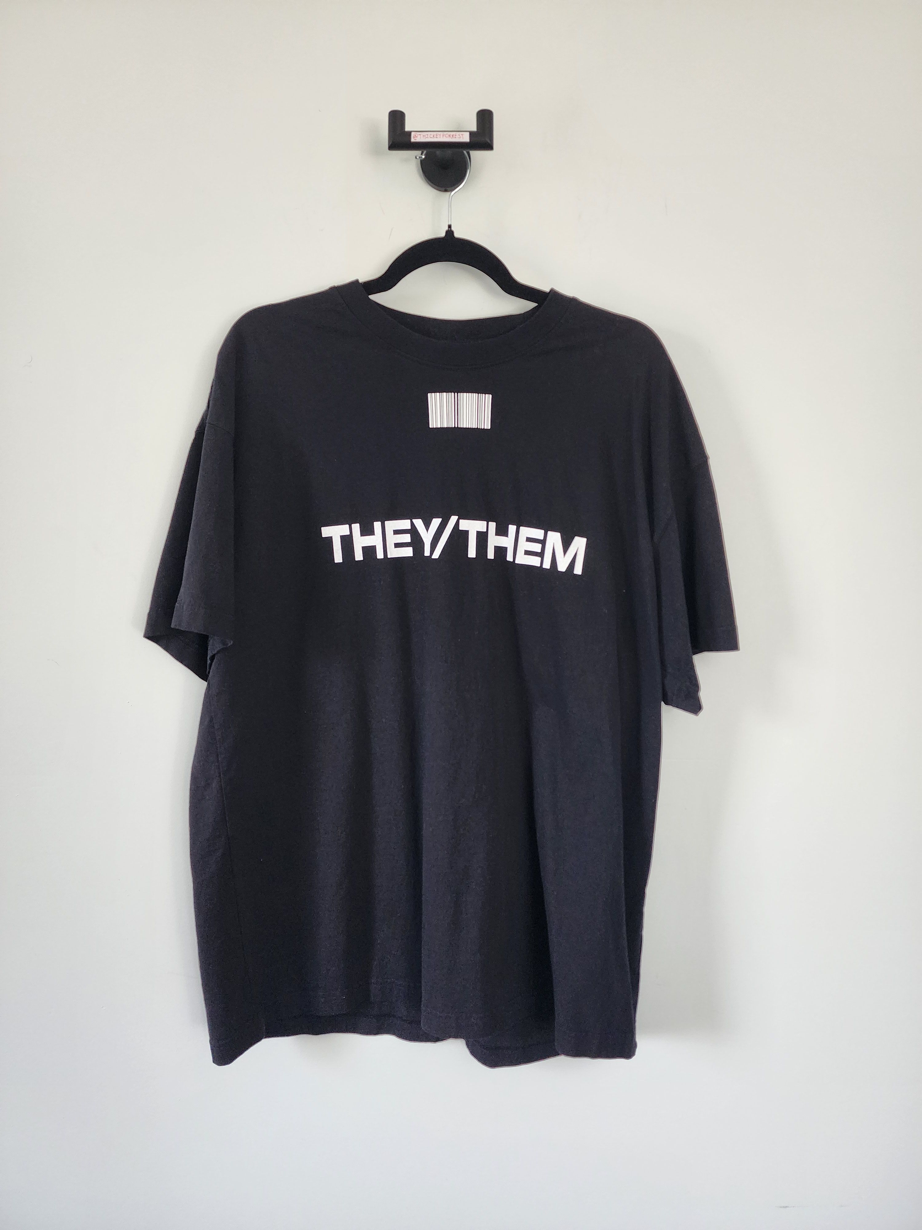 Vetements They Them Non Binary Shirt Rare Hoodie, Sweatshirt | FlexRushtees.com