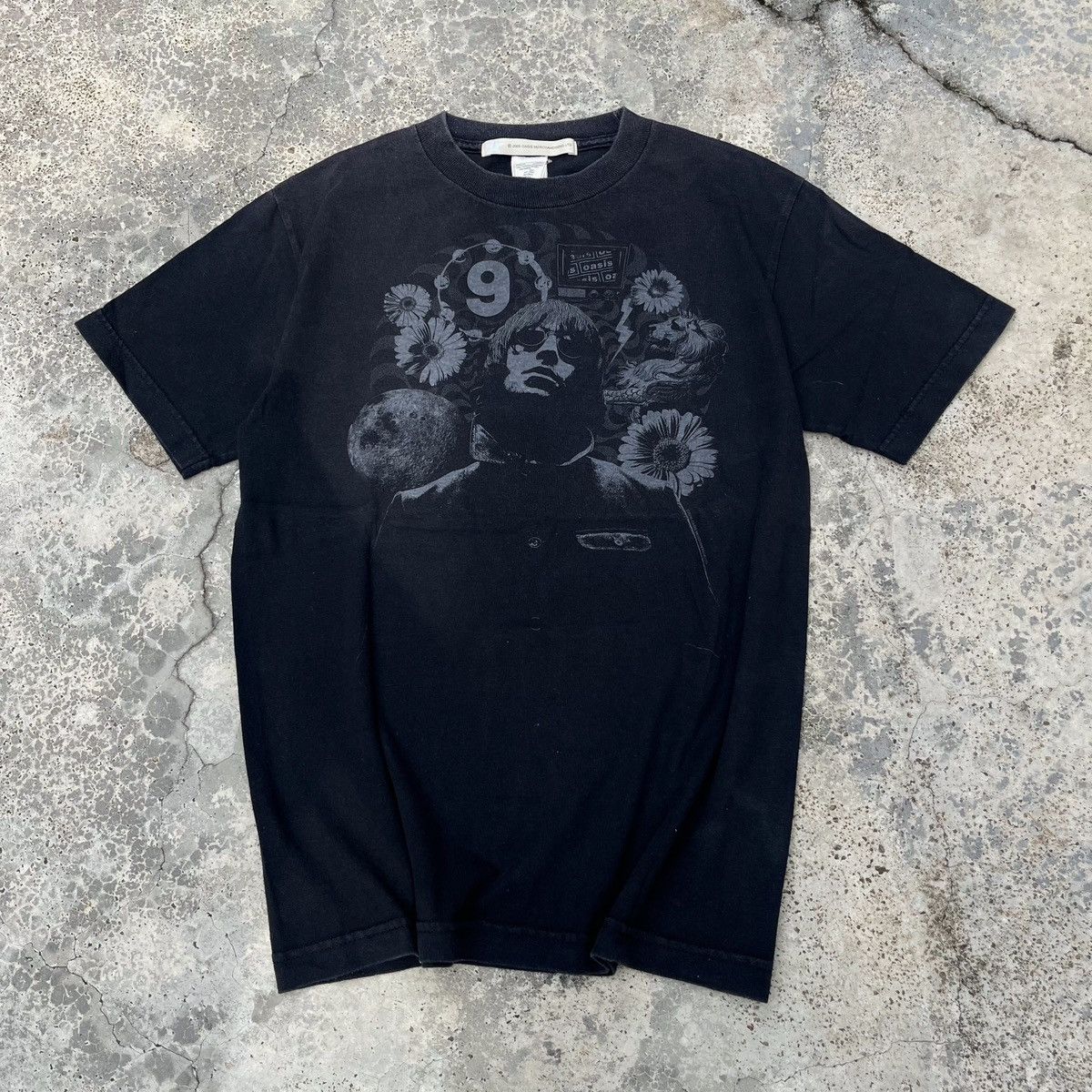 Band Tees Vintage Oasis Liam Gallagher Britpop Hoodie, Sweatshirt | FlexRushtees.com