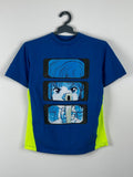 Japanese Brand X Vintage Cyberdog London Anime Girl With The Gun Rave Techno T Shirt Hoodie, Sweatshirt | FlexRushtees.com