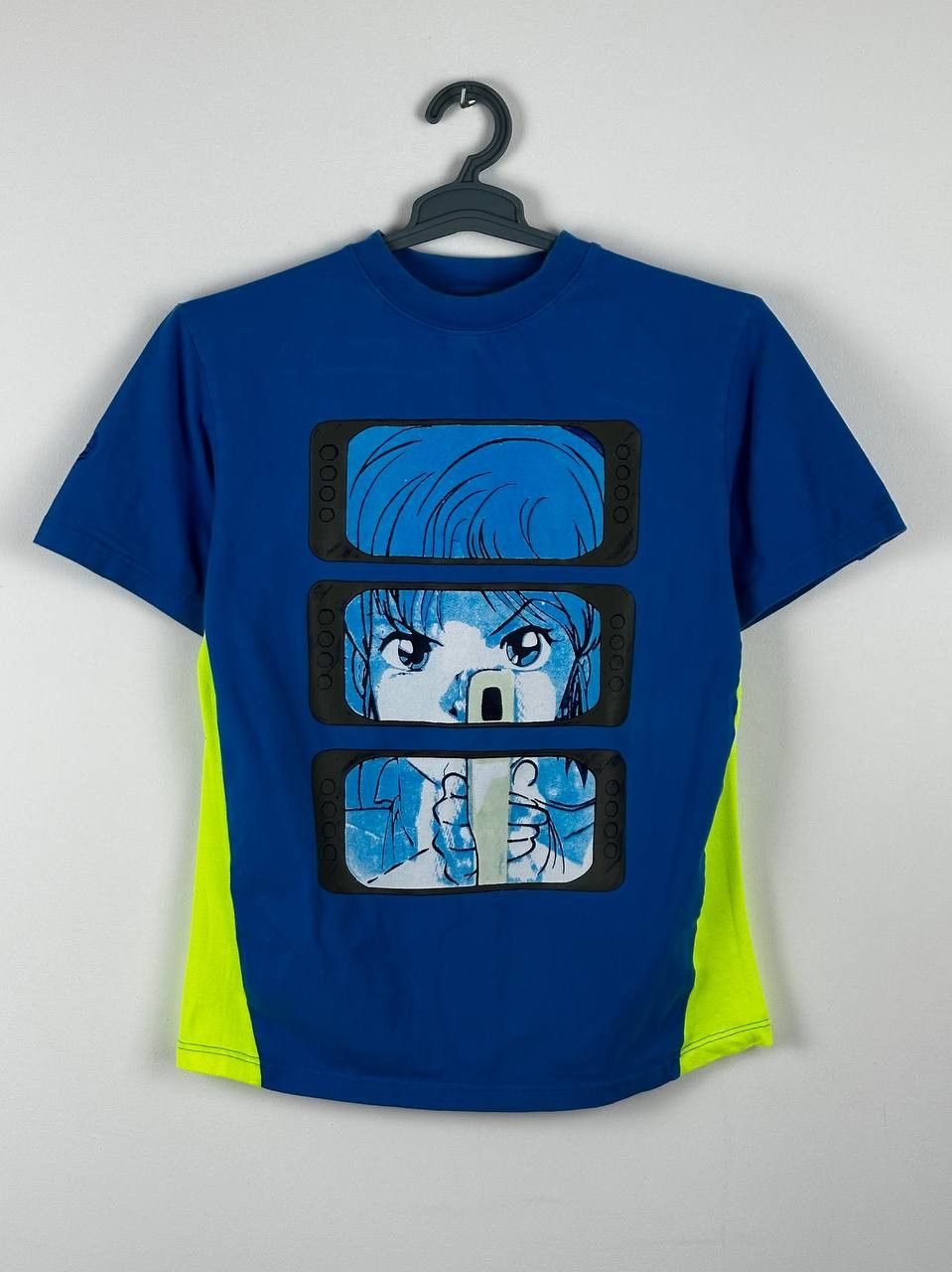 Japanese Brand X Vintage Cyberdog London Anime Girl With The Gun Rave Techno T Shirt Hoodie, Sweatshirt | FlexRushtees.com